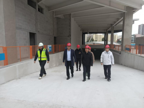 中国施工企业管理协会华东办事处程建军一行到上海集成电路设计产业园集辰中心二期平台项目考察|尊龙凯时-人生就是博中国官网